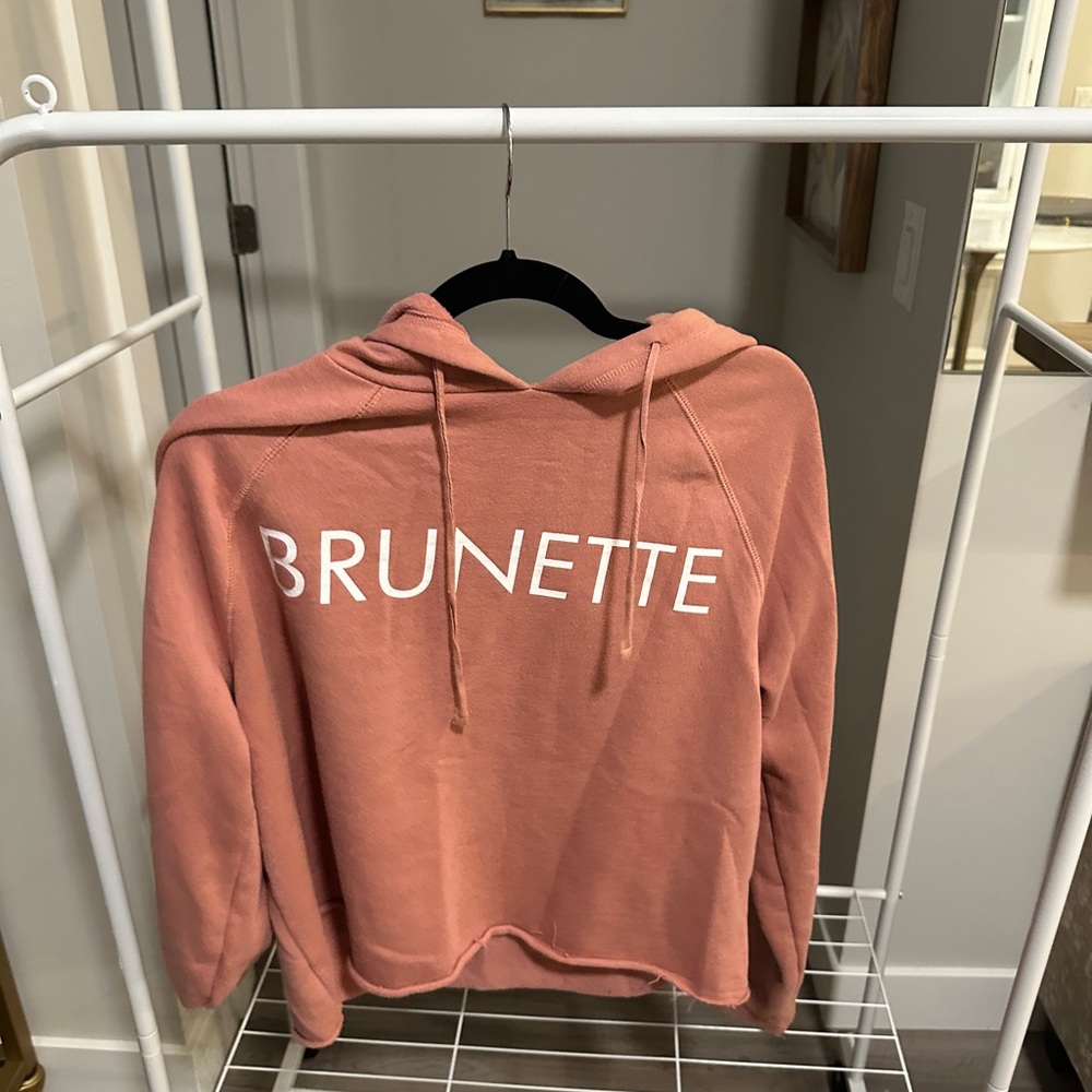 Brunette the label “brunette” hoodie